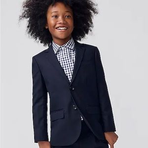 Navy Ludlow Suit Jacket by J. Crew size 6 Crewcuts